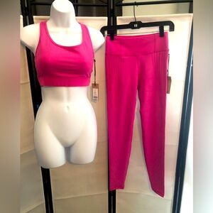 2 piece workout set- bra top and leggings